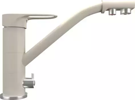 Смеситель для кухни Ulgran UQ-010 бежевый