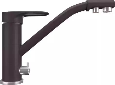 Смеситель для кухни Ulgran UQ-010 коричневый