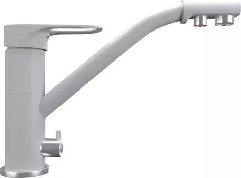 Смеситель для кухни Ulgran UQ-010 серый