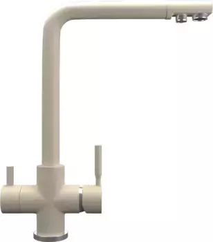 Смеситель для кухни Ulgran UQ-016 бежевый