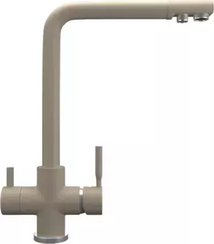 Смеситель для кухни Ulgran UQ-016 бежевый