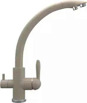 Смеситель для кухни Ulgran UQ-017 бежевый