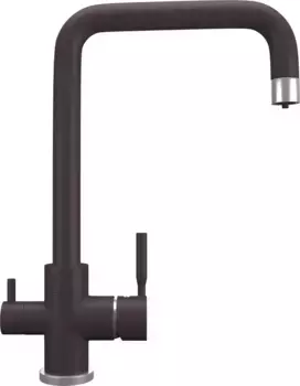 Смеситель для кухни Ulgran UQ-019 коричневый