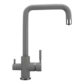 Смеситель для кухни Ulgran UQ-019 серый