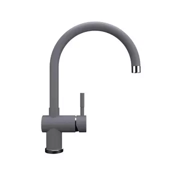 Смеситель для кухни Ulgran UQ-021 серый