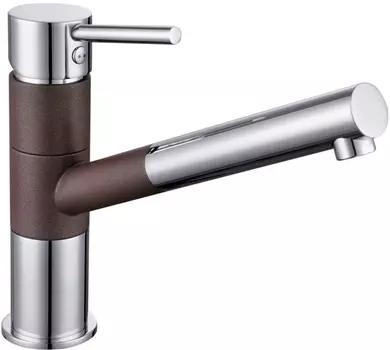 Смеситель для кухонной мойки Iddis Velikan VL6CBSGi05 шоколадный хром