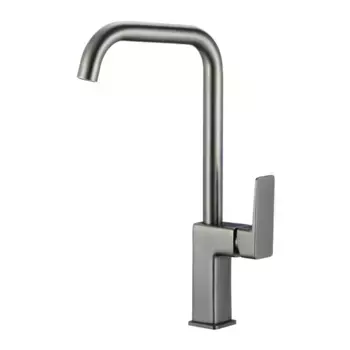 Смеситель для кухни WesnaArt NARCIS NAR06-150GM-25432, оружейная сталь