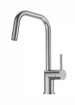 Смеситель для кухни WONZON & WOGHAND, Брашированный никель (WW-6018-BS)