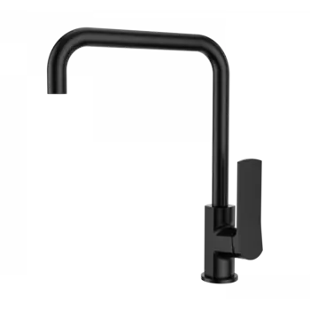 Смеситель для кухни WONZON & WOGHAND, Черный матовый (WW-L1006-MB)