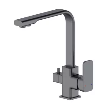 Смеситель для кухни Wonzon & Woghand WW-88458004-BGM темный графит