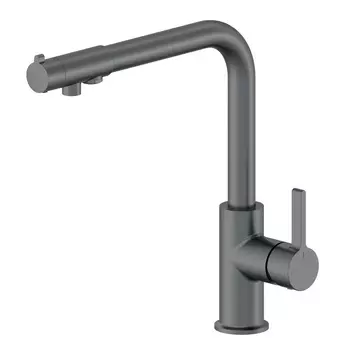 Смеситель для кухни Wonzon & Woghand WW-88458008-BGM темный графит