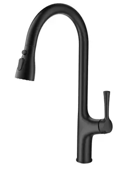 Смеситель для кухни Wonzon & Woghand WW-AE54123-BGG темный графит