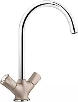 Смеситель для кухонной мойки Blanco Amona бежевый, хром (520775)