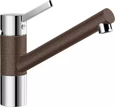Смеситель для кухонной мойки Blanco Tivo коричневый, хром (517608)