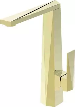 Смеситель для кухонной мойки Bravat Iceberg золото (F776110G-2)