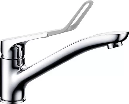 Смеситель для кухонной мойки Elghansa Kitchen серый, хром (56A0590)