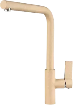 Смеситель для кухонной мойки Granula GR-2502 песок бежевый