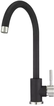 Смеситель для кухонной мойки Granula ST-4031 черный черный