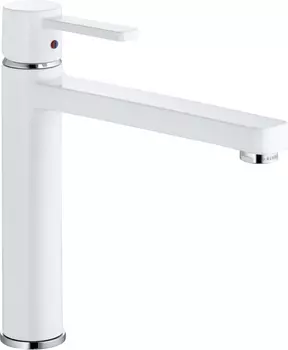 Смеситель для кухонной мойки Kludi белый, хром (389739175)