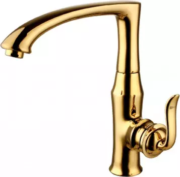 Смеситель для кухонной мойки Lemark Brava LM4705G золотой