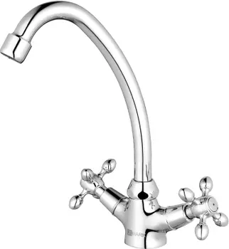 Смеситель для кухонной мойки Lemark Vista хром (LM7604C)