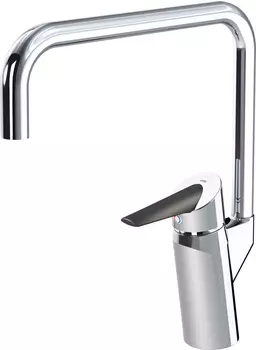 Смеситель для кухонной мойки Oras Optima new хром, черный (2733F)