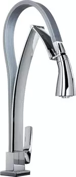 Смеситель для кухни Paini Hybrid HKCR557TKKM с гибким изливом