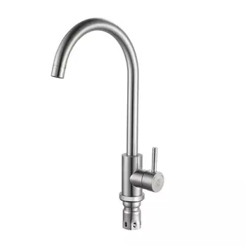 Смеситель для кухонной мойки РМС SUS124 SUS124-017FL сталь