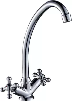 Смеситель для кухонной мойки Rossinka G02-71 хром