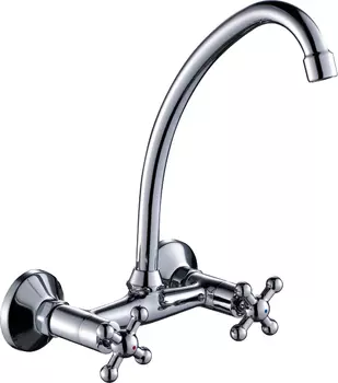 Смеситель для кухонной мойки Rossinka G02-73 хром