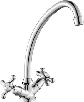 Смеситель для кухонной мойки Rossinka H02-71 хром