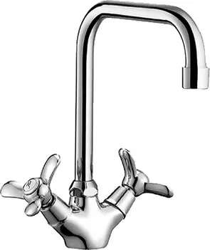 Смеситель для кухонной мойки Rossinka Q02-72 хром