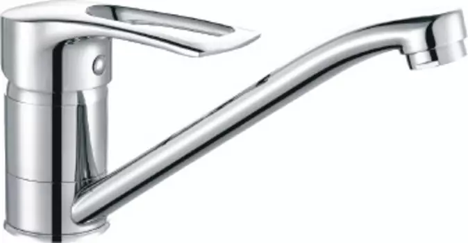 Смеситель для кухонной мойки Rossinka T40-21 хром