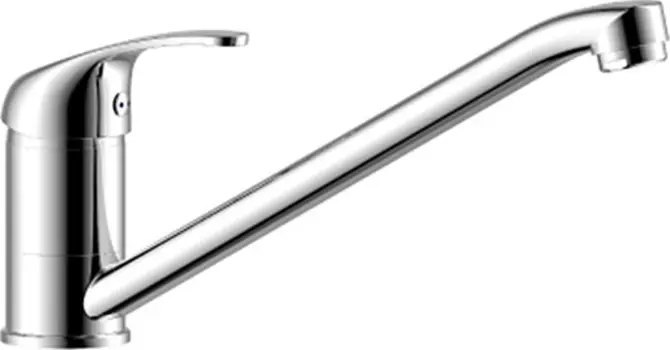 Смеситель для кухонной мойки Rossinka хром (Y35-21U)