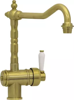 Смеситель для кухонной мойки Seaman SSL-5077 золото (SSL-5077-Antique Gold)