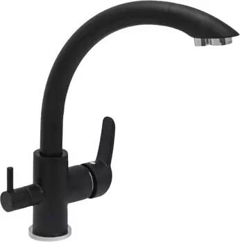 Смеситель для кухонной мойки Seaman SSL-5382 черный (SSL-5382-Night)