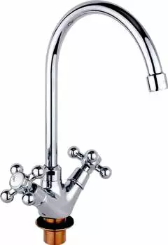 Смеситель для кухонной мойки Timo Aviator хром (0203FN)