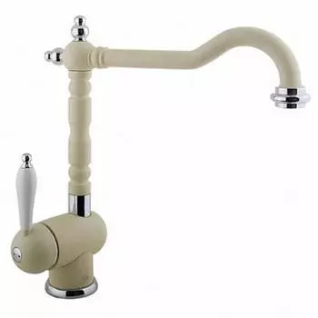 Смеситель для кухонной мойки Timo Morea (2406F champagne)