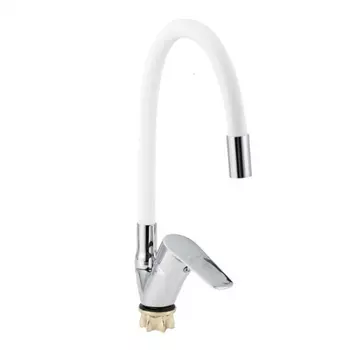 Смеситель для кухонной мойки VIKO (V-4148 White)