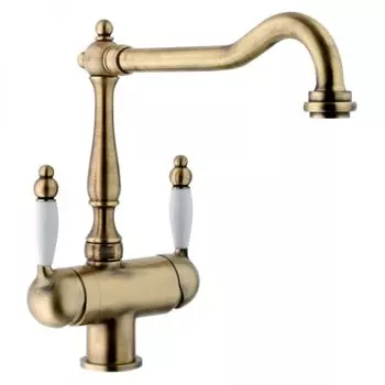 Смеситель для кухонной мойки Webert Byblos бронза (BY920802065)