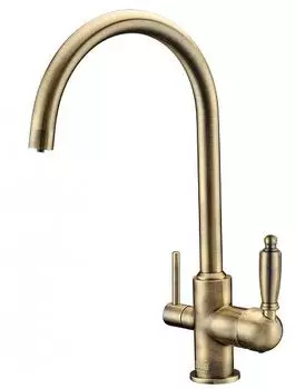 Смеситель Zorg Clean Water ZR 317 YF-33 BR для кухонной мойки