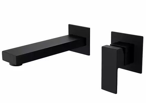 Смеситель для раковины Abber Daheim AF8212B С ВНУТРЕННЕЙ ЧАСТЬЮ, черный