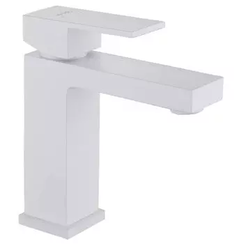 Смеситель для раковины Abber Daheim AF8210W матовый белый