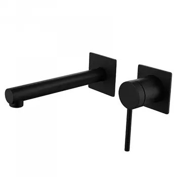 Смеситель для раковины Abber Emotion AF8812B С ВНУТРЕННЕЙ ЧАСТЬЮ, черный