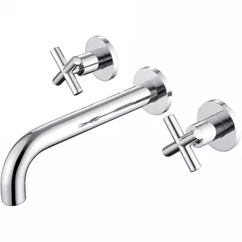 Смеситель для раковины Abber Wasser Kreis AF81121 С ВНУТРЕННЕЙ ЧАСТЬЮ, хром