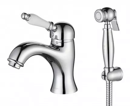 Смеситель для раковины Aksy Bagno Biti хром (322 chrome)