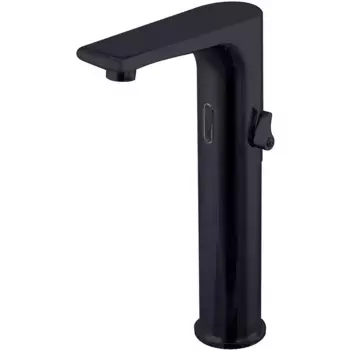 Смеситель для раковины электронный beWash Photocell BWAM1BH8038 черный матовый