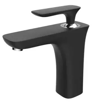 Смеситель для раковины AltroBagno Aperto 0120 NeOp матовый черный