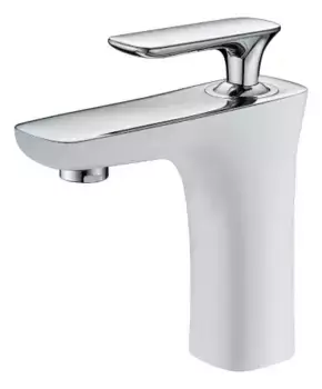 Смеситель для раковины AltroBagno Aperto 0109 Bi Cr белый, хром