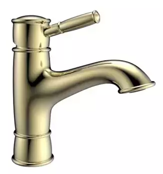 Смеситель для раковины AltroBagno Beatrice Duo золотой глянцевый